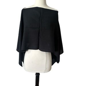 Black Off-Shoulder top w bandeau